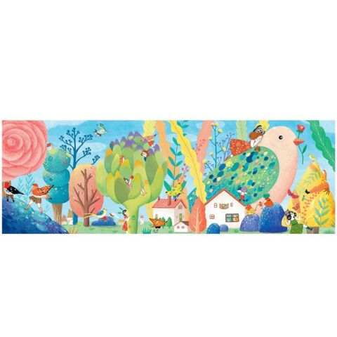 Djeco Klasik Puzzle 350 Parçalı Yapboz / Miss Birdy