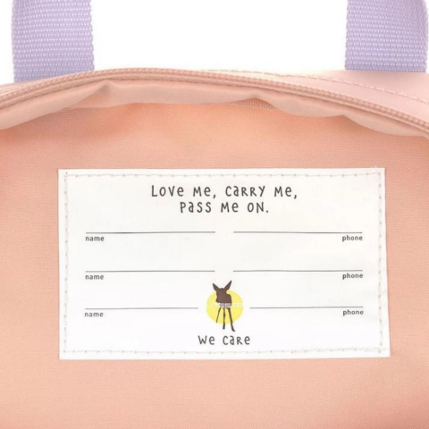 Lassig Little Gang Mini Sırt Çantası Cherry Peach