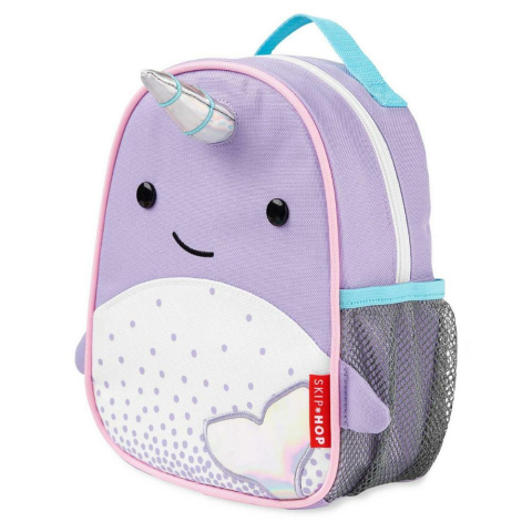 Skip Hop Çocuk Emniyet Kemerli Sırt Çantası - Narwhal