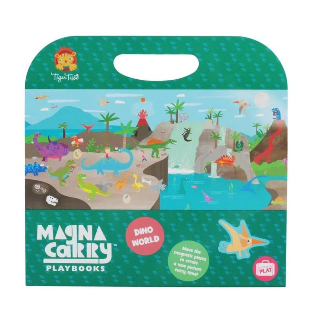 Tiger Tribe Mıknatıslı Set / Dino World - Magna Carry