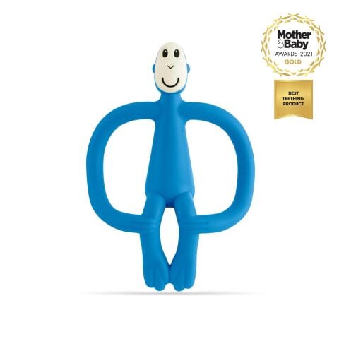 Matchstick Monkey Silikon Dis Kaşıyıcı - Monkey (Açık Mavi)