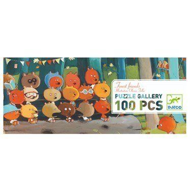Djeco Puzzle / Forest Friends - 100 Pcs