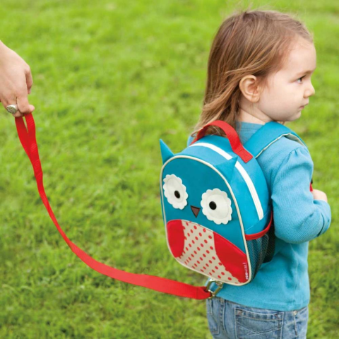 Skip Hop Çocuk Emniyet Kemerli Sırt Çantası - Baykuş