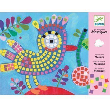 Djeco Mozaik Yapıştırma / Bird And Ladybird