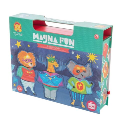 Tiger Tribe Eğlenceli Puzzle Magnet / Safari - Magna Fun