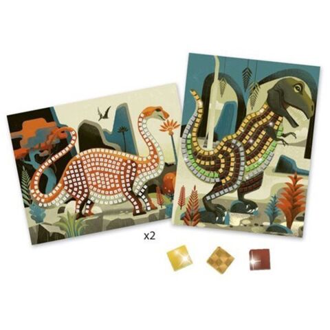 Djeco Mozaik Yapıştırma / Dinosaurs