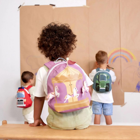 Lassig Tiny Drivers Sırt Çantası Carousel