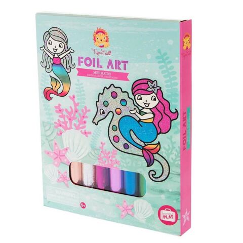 Tiger Tribe Folyo Sanatı / Mermaids - Foil Art