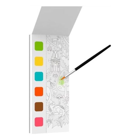 mierEdu - Cep Boy Sulu Boya Kitabı - Hayvan Dostlar