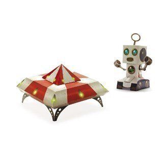 Djeco Kağıt Oyuncaklar / Spacecraft