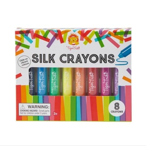 Tiger Tribe 8'li Pastel Boya Kalemi - Silk Crayons