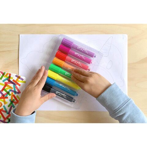 Tiger Tribe 8'li Pastel Boya Kalemi - Silk Crayons