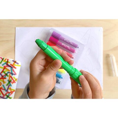 Tiger Tribe 8'li Pastel Boya Kalemi - Silk Crayons