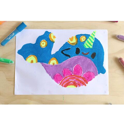 Tiger Tribe 8'li Pastel Boya Kalemi - Silk Crayons