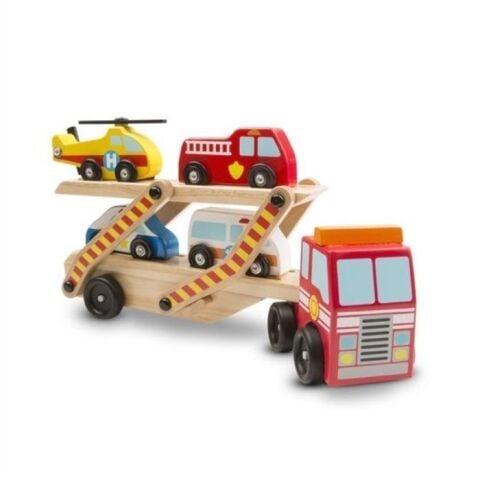 Melissa&Doug Ahşap Acil Yardım Araçlar Taşıyıcı Tır