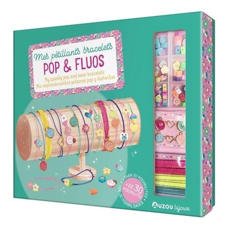 Auzou Toys - Auzou Toys - The Jewellery Factory (Big DIY Kit) - My Sparkly Pop and Neon Bracelets