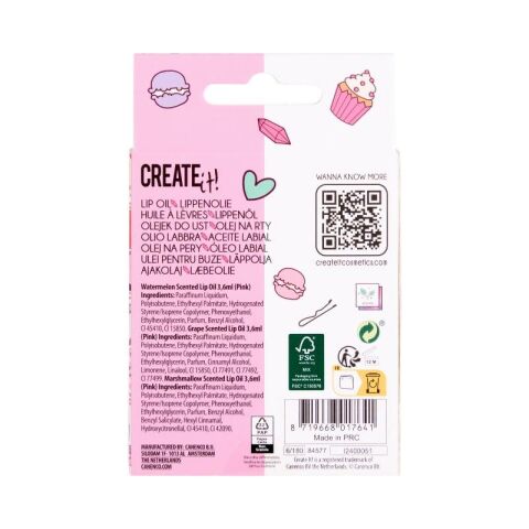 Create It Dudak Yağı Seti - Love