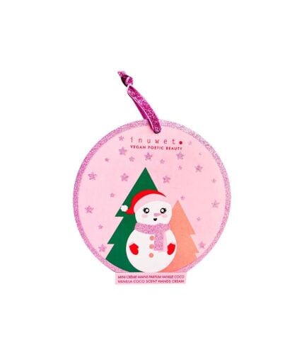 Inuwet Kardan Adam Figürlü Hindistancevizi Kokulu Seyahat Boy El Kremi 20ml