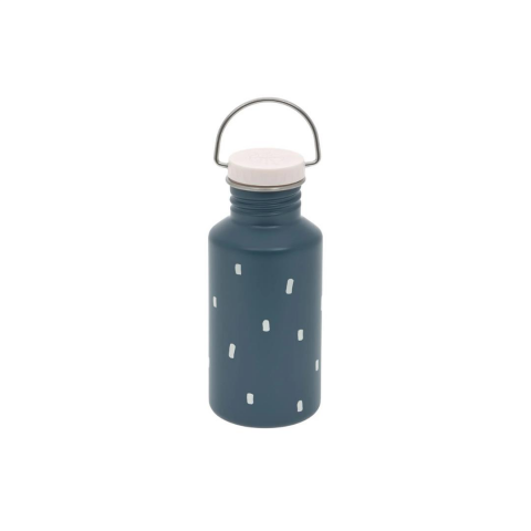 Lassig Happy Prints Çelik Matara Midnight Blue 500ml