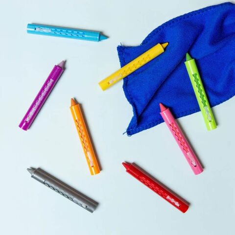 Tiger Tribe 8'li Banyo Boya Kalemi - Bath Crayons