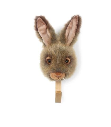 Wild & Soft Duvar Askısı - Kahve Tavşan