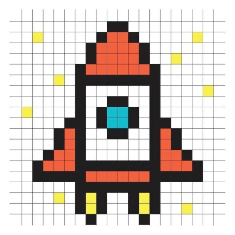 Auzou Toys - Magnetic Game - Pixels