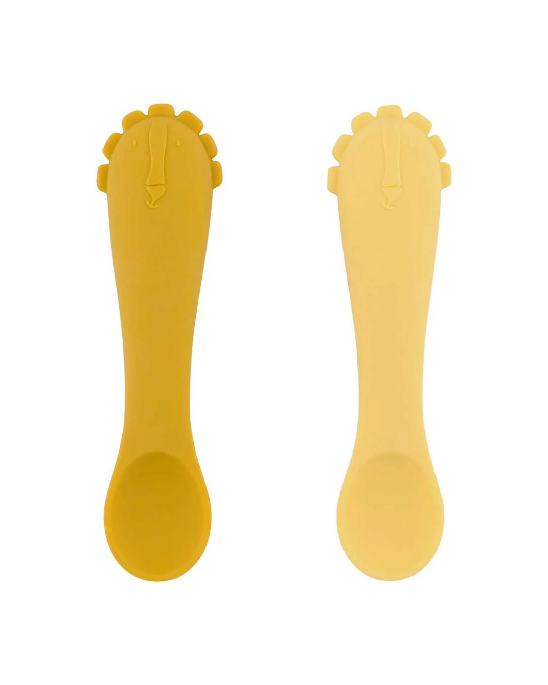 Trixie Mr. Lion - 2li Silikon Bebek Kaşığı Seti
