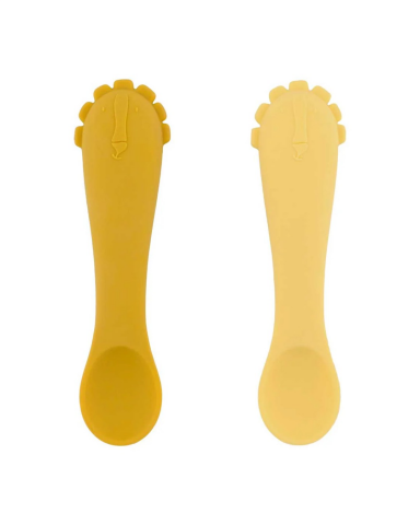 Trixie Mr. Lion - 2li Silikon Bebek Kaşığı Seti
