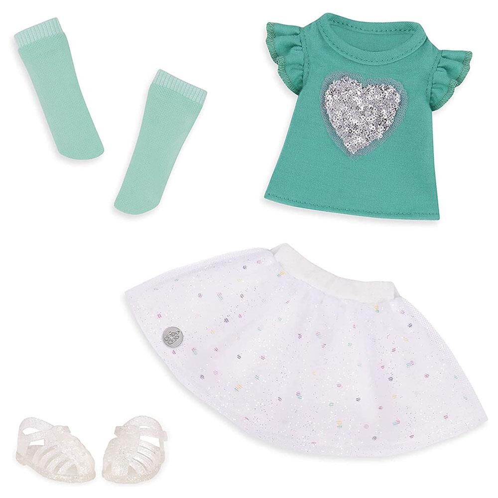 Glitter Girls Kıyafet Seti / Sparkling Top&Skirt - Sparkling With Style