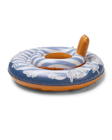 Swim Essentials - Surfer Bebek Sırt Destekli Yüzme Simidi 1-2 Yaş