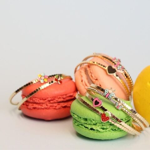 Altın Nazar Boncuğu Çocuk Kelepçe