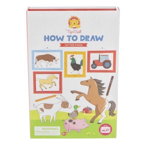 Tiger Tribe Resim Nasıl Çizilir? / On The Farm - How to Draw