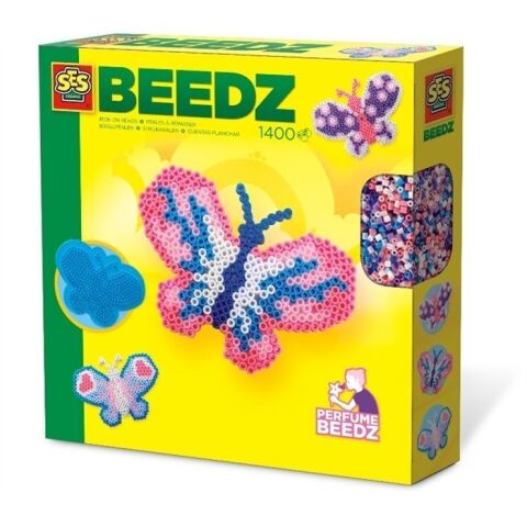 SES Creative Beedz - Ütü Boncuk Seti - Kelebekler - Kokulu