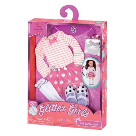 Glitter Girls Kıyafet Seti / Deluxe Skirt&Top - Spot The Shimmer!