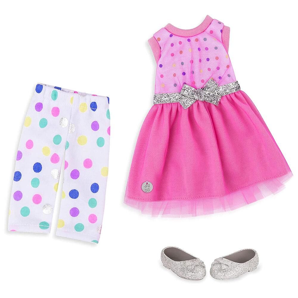 Glitter Girls Kıyafet Seti / Dress&Legging - Stay Sparkly!