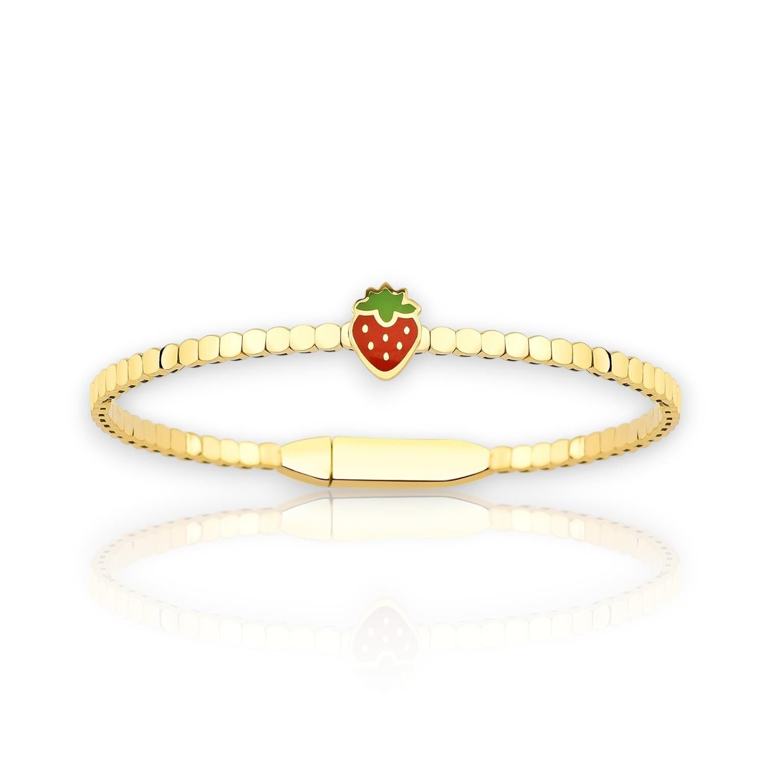 Altın Çilek Çocuk Kelepçe