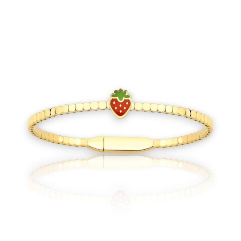 Altın Çilek Çocuk Kelepçe