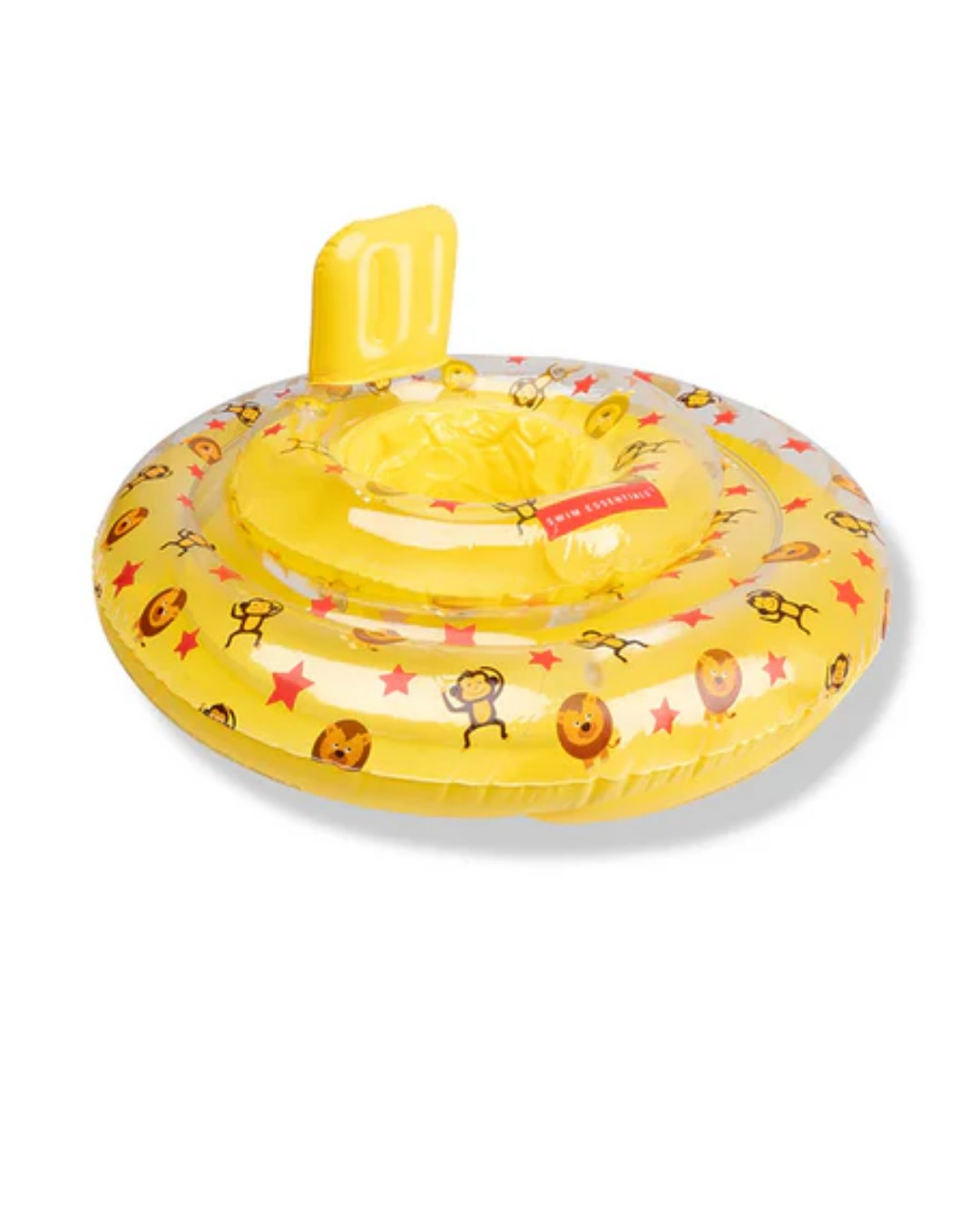 Swim Essentials - Yellow Circus Bebek Sırt Destekli Yüzme Simidi 0-1 Yaş