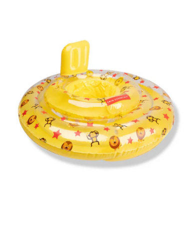 Swim Essentials - Yellow Circus Bebek Sırt Destekli Yüzme Simidi 0-1 Yaş