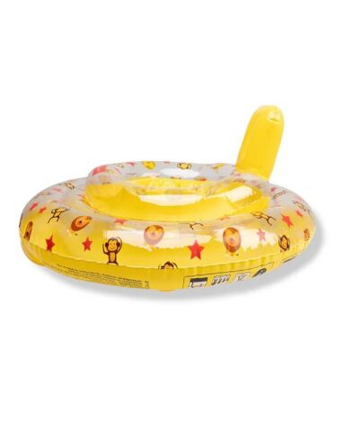 Swim Essentials - Yellow Circus Bebek Sırt Destekli Yüzme Simidi 0-1 Yaş