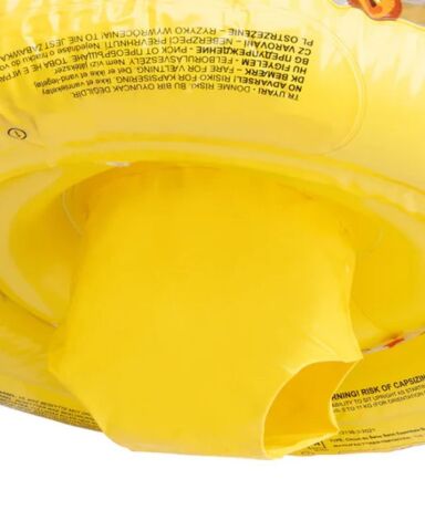 Swim Essentials - Yellow Circus Bebek Sırt Destekli Yüzme Simidi 0-1 Yaş