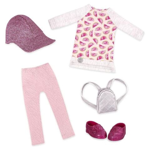 Glitter Girls Kıyafet Seti /  Deluxe Leggings&Top - Head to Toe Glimmer!