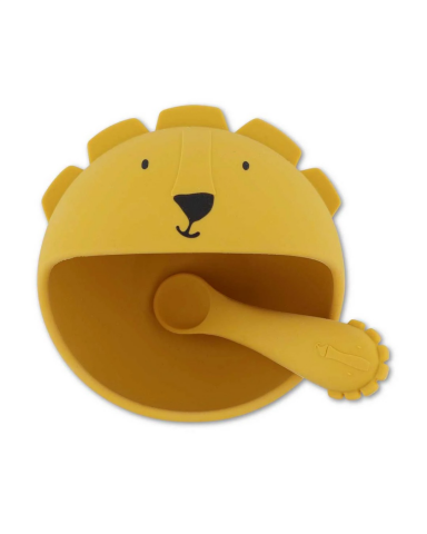 Trixie Mr. Lion - Silikon Bebek Yemek Seti