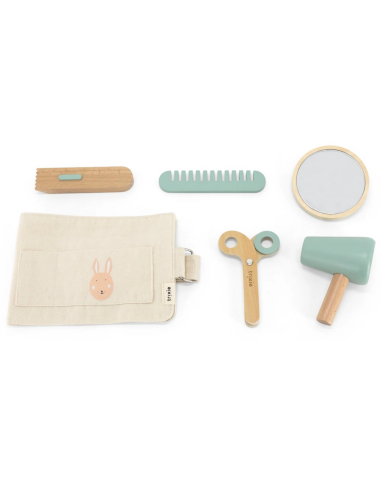 Trixie - Wooden toys - Hairdresser Set - Ahşap Kuaför Seti
