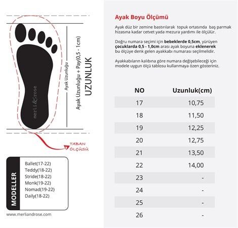 Merli&Rose Stride Kürklü İlk Adım Bot | Tarçın