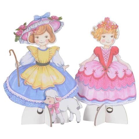 Tiger Tribe Kağıt Giydirme Seti / Princesses & Belles Paper Dolls