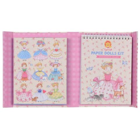 Tiger Tribe Kağıt Giydirme Seti / Princesses & Belles Paper Dolls