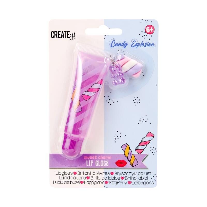 Create It Süslü Dudak Parlatıcısı - Mor - Candy Explosion