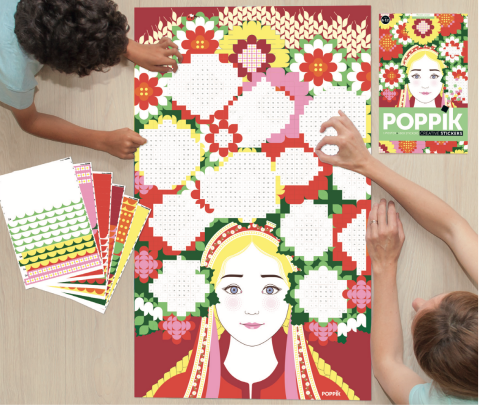 Flower Crown Creative Poster