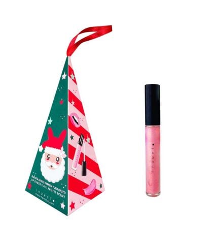 Inuwet Noel Baba Figürlü Hediye Kutusu-Dudak Parlatıcısı